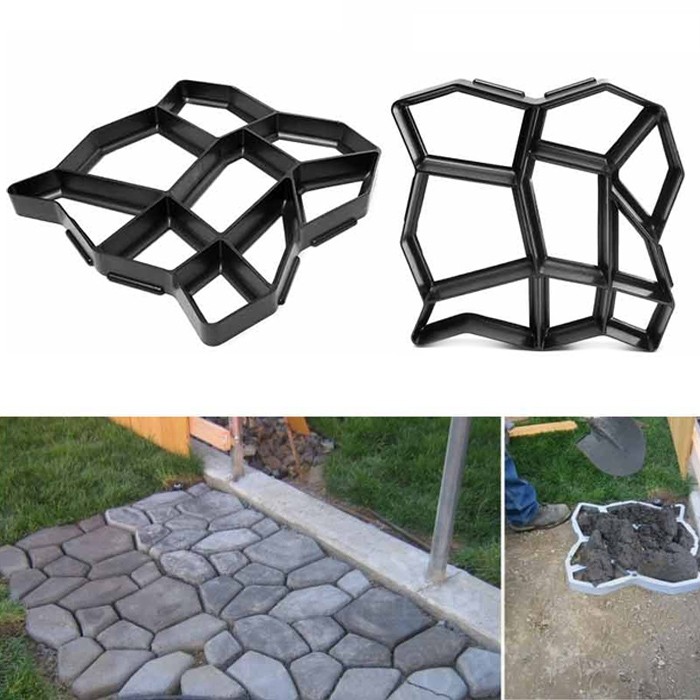 Practical Paving Concrete Mold Pavement Brick Patio Slabs Making Tool