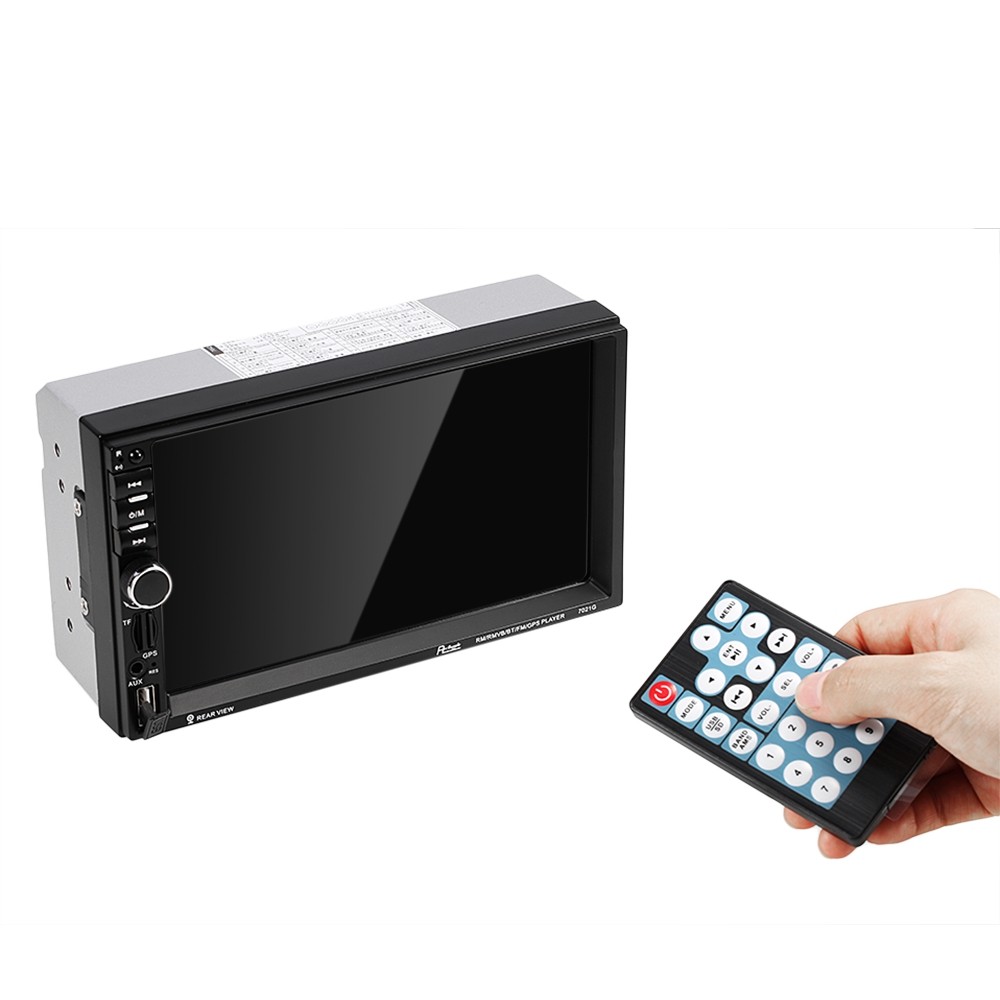 Rectangle 7021G 7 inch Bluetooth FM Radio GPS Car MP5 Player with 720P Camera European Map