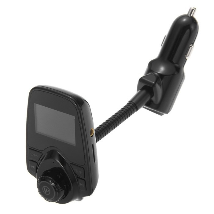 EGTONG T10 Car Bluetooth V3.0 + EDR MP3 Player Charger Adapter Digital Display Built-in Microphone Support FM Frequency