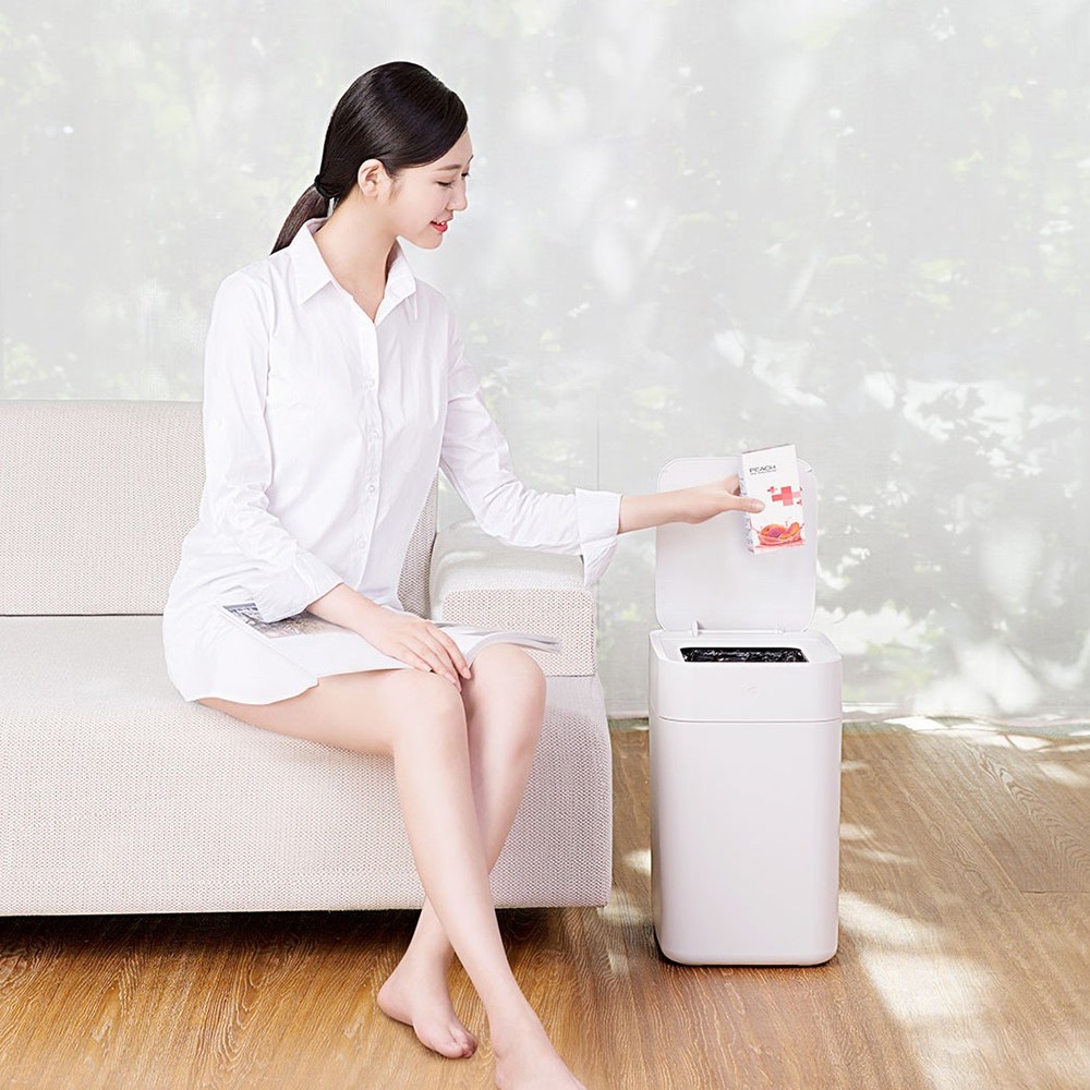 Townew T1 Sensing Induction Opening Intelligent Waste Bin Smart Automatic Reset Garbage Bag Trash Can 15.5L from Xiaomi youpin