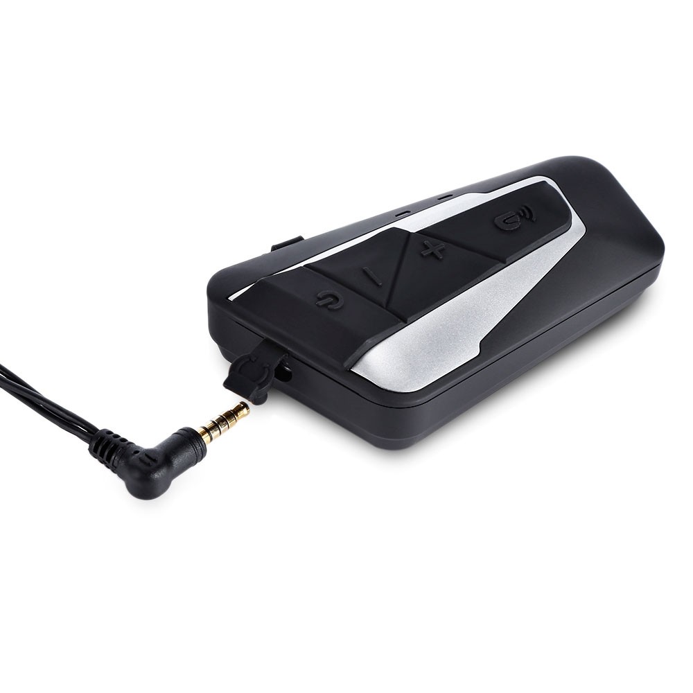 T9S Motorcycle Helmet Headset Intercom 2 Interphones Bluetooth 3.0 Waterproof 15 Hours Working Time