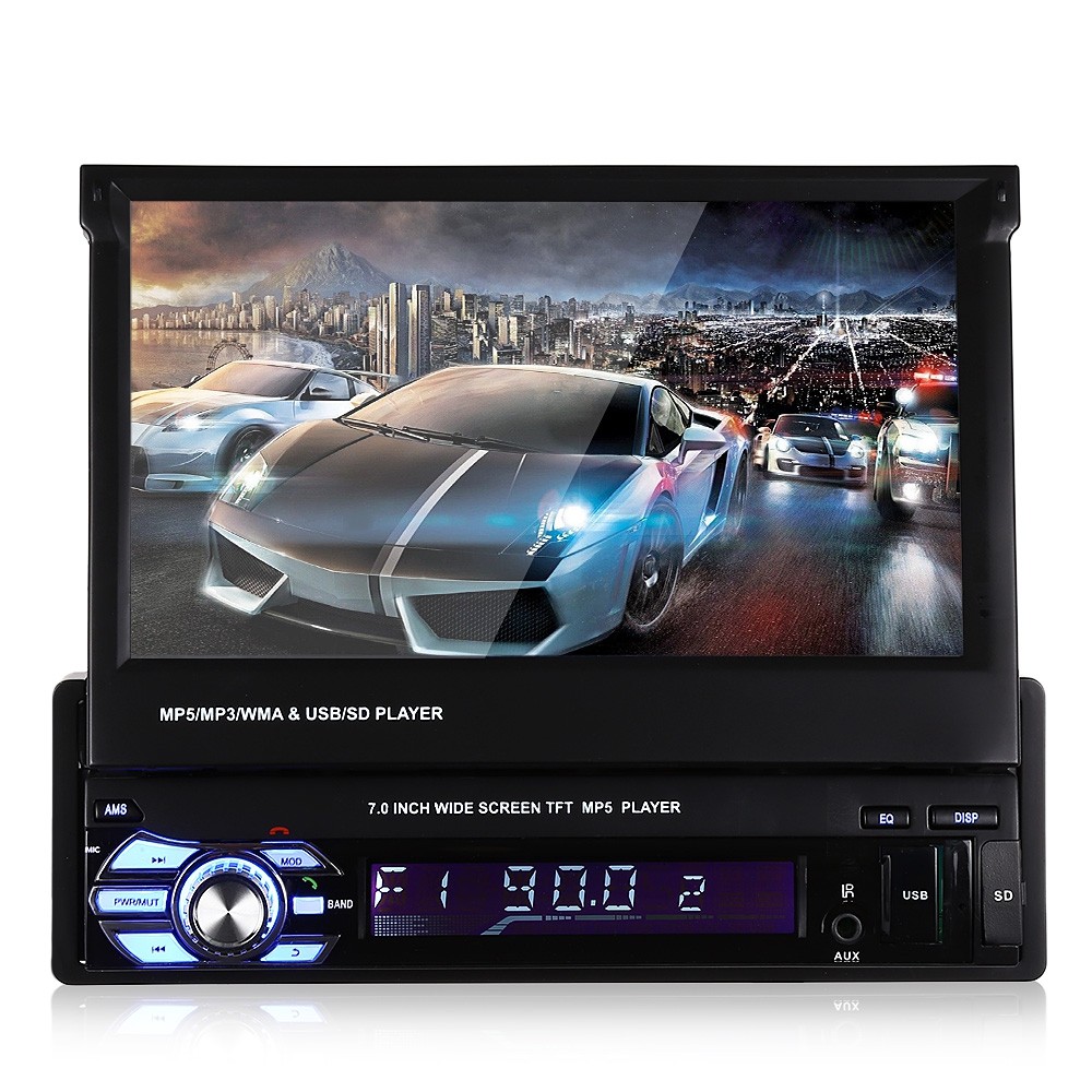 RM - GW9601 7.0 inch TFT LCD Screen MP5 Car Multimedia Player with Bluetooth FM Radio