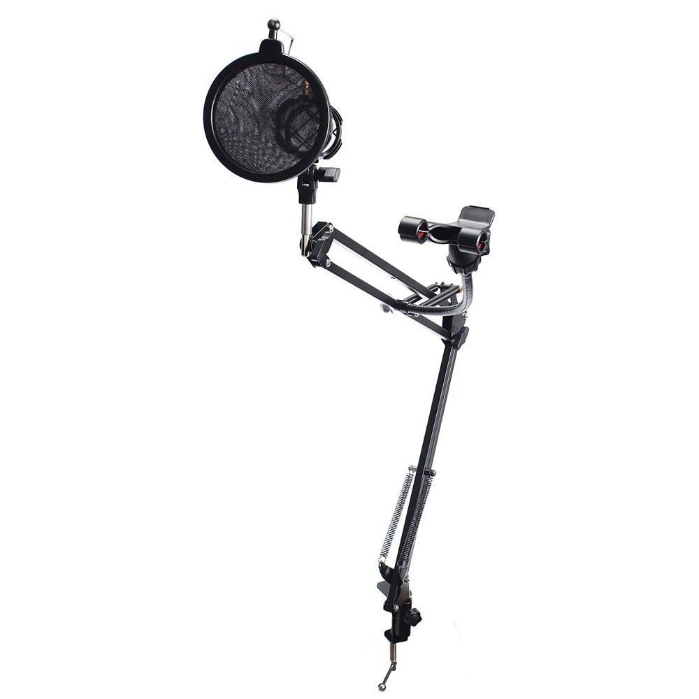 Professional Recording Microphone Suspension Boom Scissor Music Stand