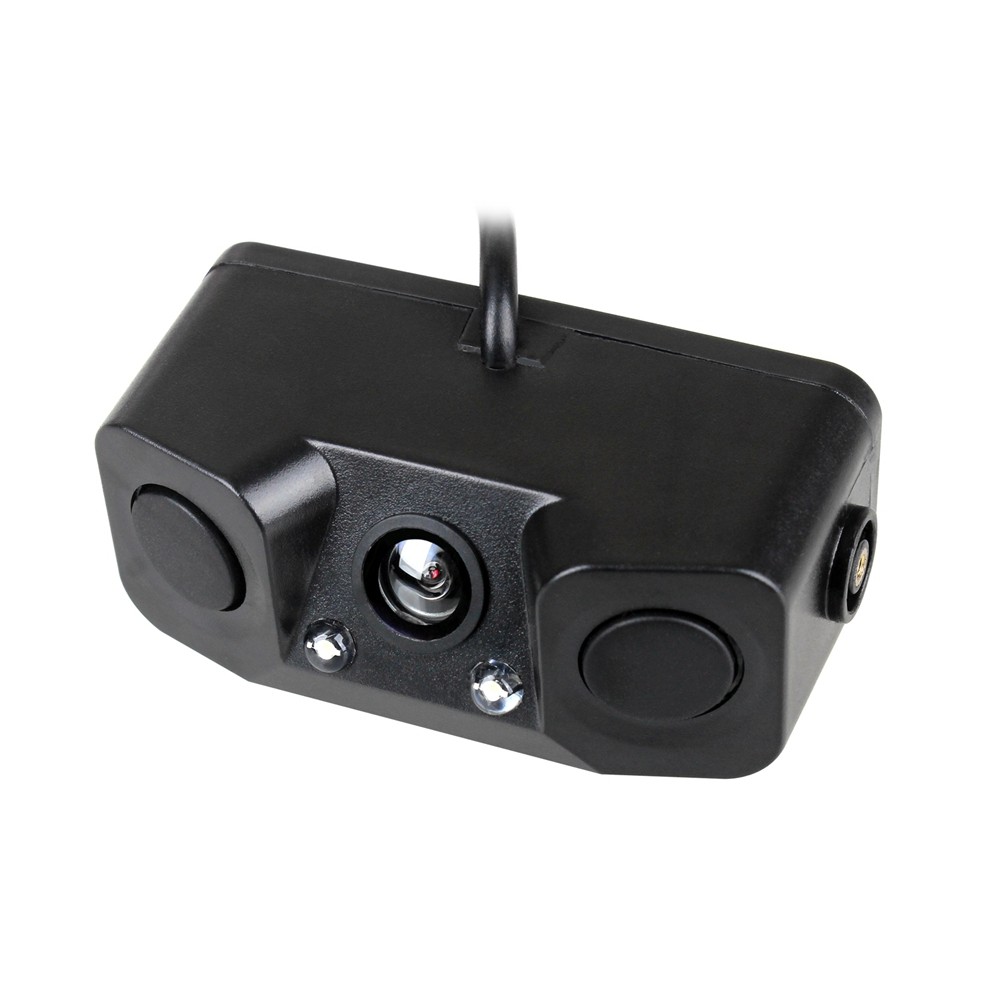 ZIQIAO ZHS-042 3 in 1 Car Night Vision Rear View Camera Parking Sensor