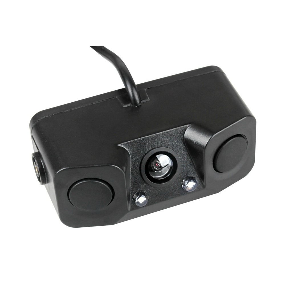 ZIQIAO ZHS-042 3 in 1 Car Night Vision Rear View Camera Parking Sensor