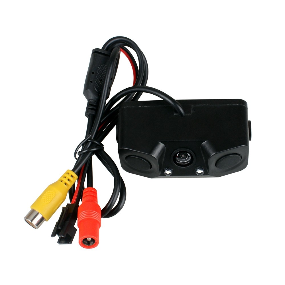 ZIQIAO ZHS-042 3 in 1 Car Night Vision Rear View Camera Parking Sensor