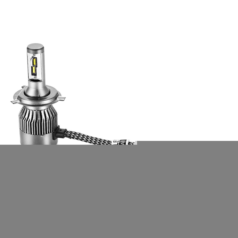 Pair of DC 12V / 24V 72W 9000LM V7s H4 / 9003 / HB2 Car LED Headlight 6000K Front Lamp