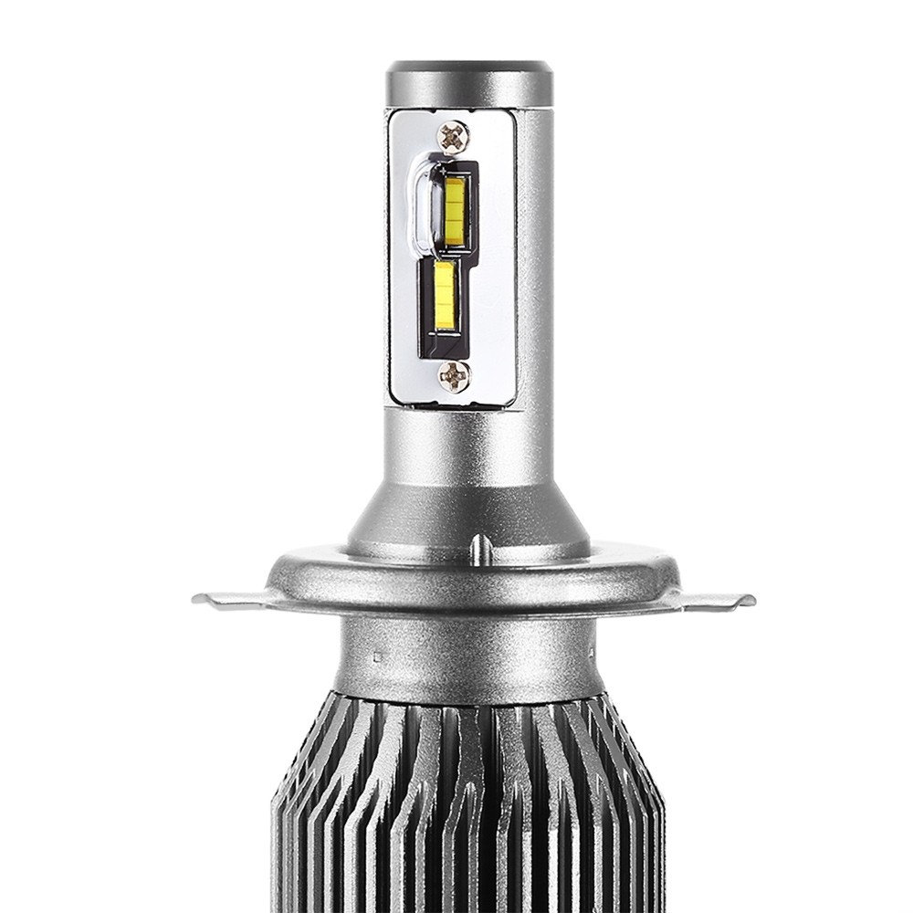 Pair of DC 12V / 24V 72W 9000LM V7s H4 / 9003 / HB2 Car LED Headlight 6000K Front Lamp