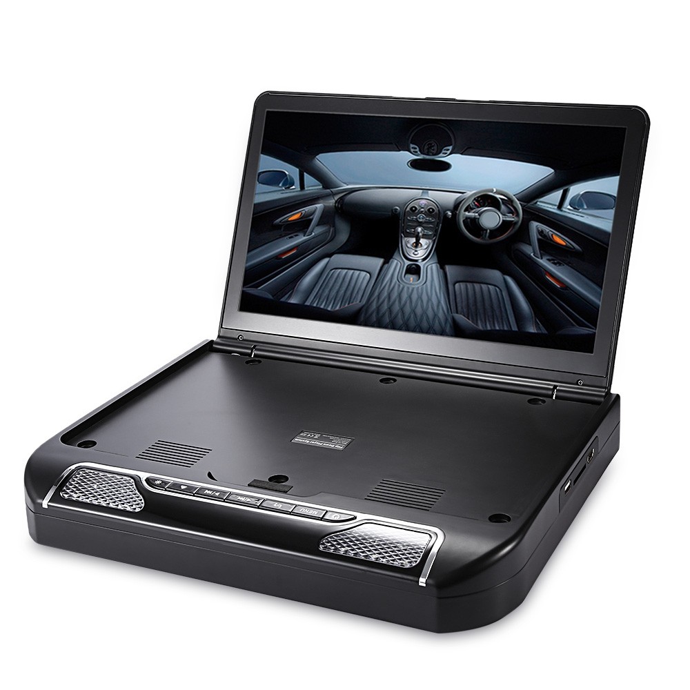 13.3 Inch OS - 1336D Roof Mount DVD Player System with USB IR FM Transmitter