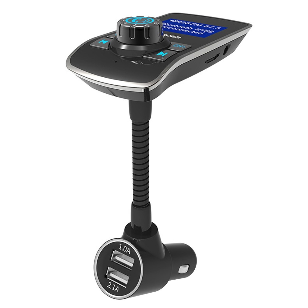 Car Bluetooth FM Transmitter Audio Mp3 Player LCD Monitor