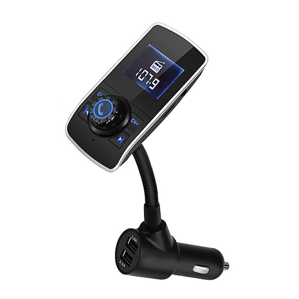 Car Bluetooth FM Transmitter Audio Mp3 Player LCD Monitor