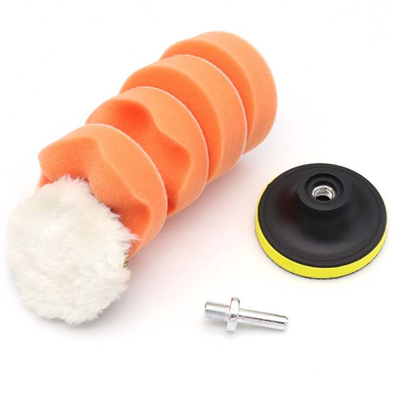 3 inch Car Polishing Pads Kit for Vehicle Polisher Buffer Waxer Sander 7pcs