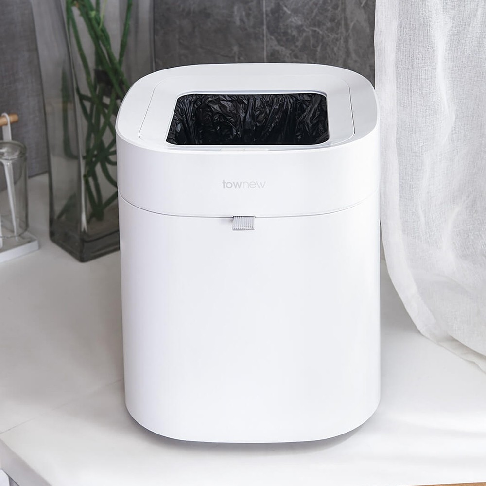 Townew T Air One Key Packaging Replacing Bag Waste Bin 12L Smart Trash Can from Xiaomi youpin