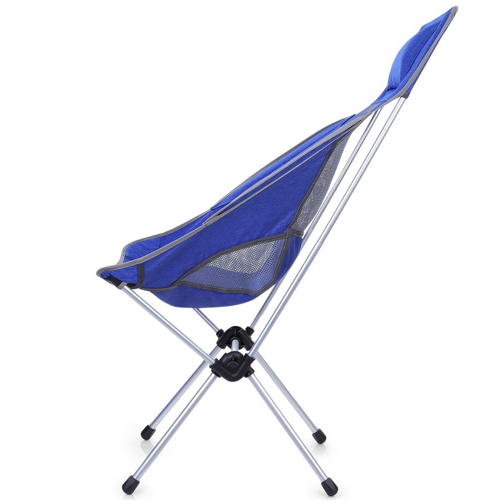 Outdoor Ultra-light Aluminum Alloy Folding Recliner Camping Chair