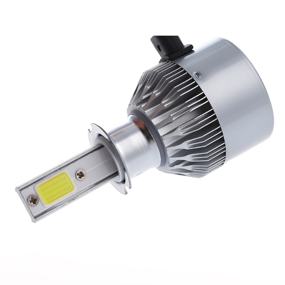 2pcs C6 H3 Car LED Headlight Super Bright Automobiles Front Headlamp