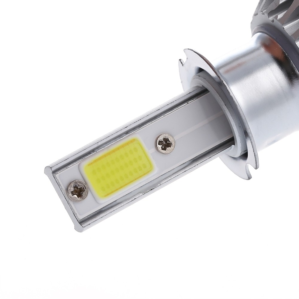 2pcs C6 H3 Car LED Headlight Super Bright Automobiles Front Headlamp