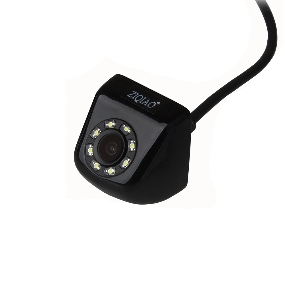 ZIQIAO 4.3 Inch Monitor and 8 LED CCD HD Car Rear View Camera Kit