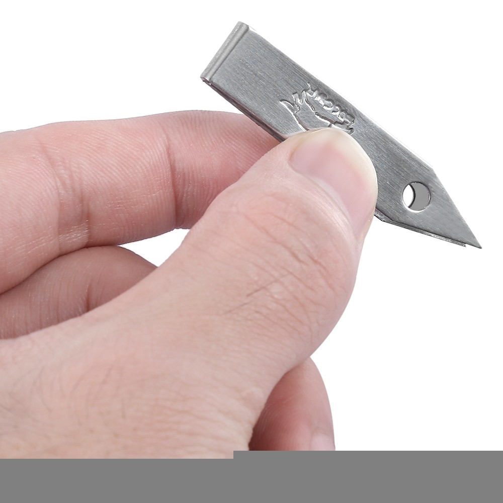 EDCGEAR Mini Stainless Steel Tweezer with Protective Seat for Camping Traveling Home Use
