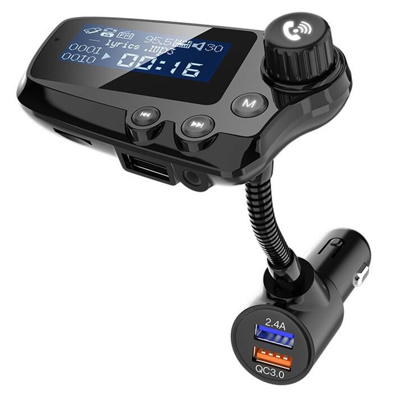 T91 Bluetooth 5.0 Car Handsfree FM Transmitter