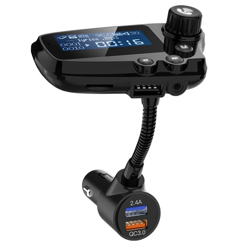 T91 Bluetooth 5.0 Car Handsfree FM Transmitter