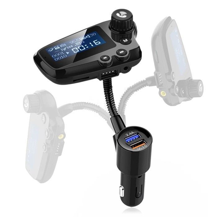 T91 Bluetooth 5.0 Car Handsfree FM Transmitter