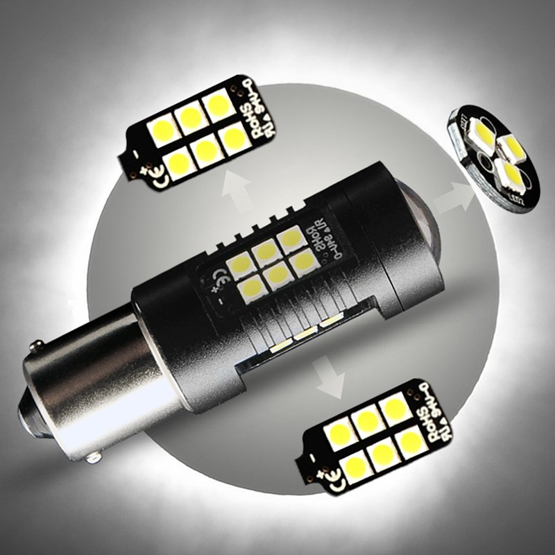 1156 BA15S Car LED Light Bulb for Reverse Fog Signal Turn Lamp