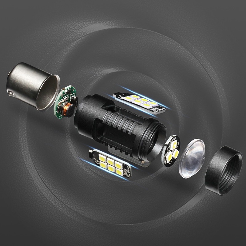 1156 BA15S Car LED Light Bulb for Reverse Fog Signal Turn Lamp