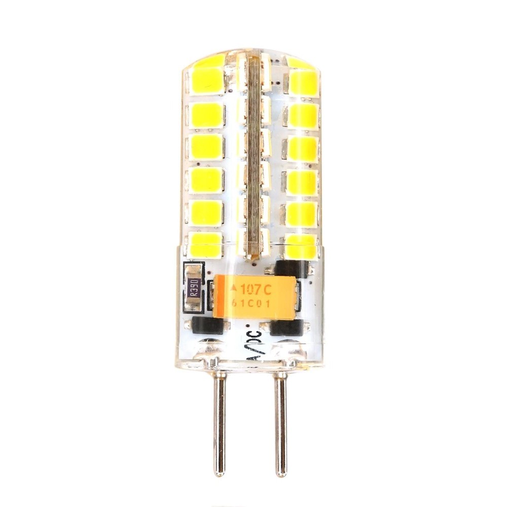 GY6.35 LED Corn Bulbs 3W AC/DC 12V Dimmable Warm White Crystal Spotlight Bulb
