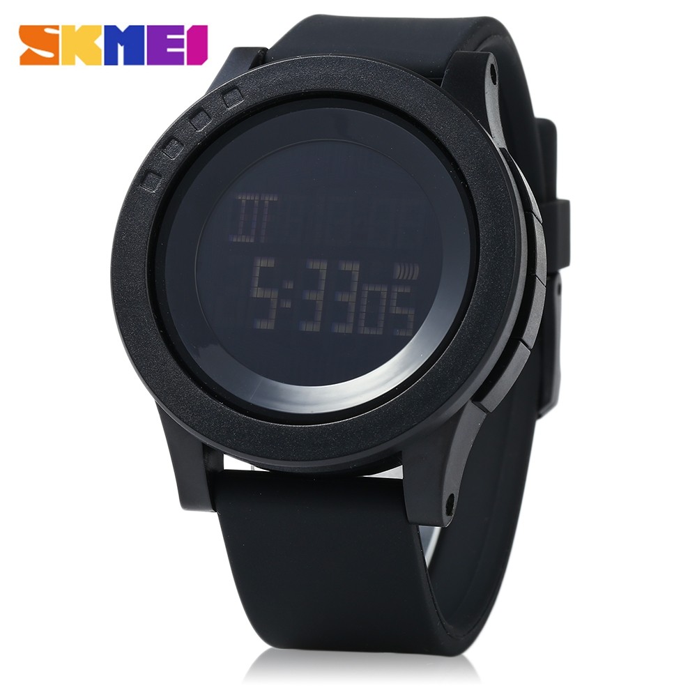 SKMEI 1142 Male Sport LED Digital Watch Water Resistance Wristwatch