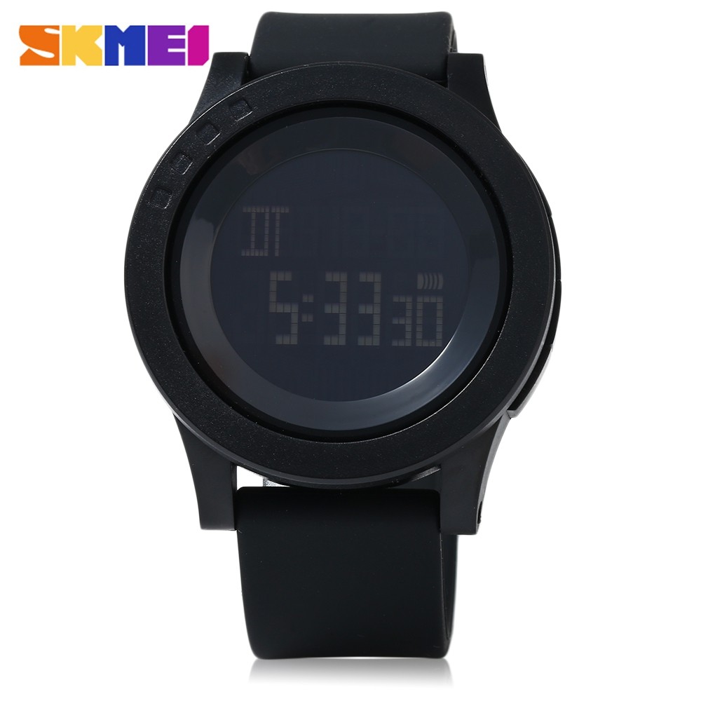 SKMEI 1142 Male Sport LED Digital Watch Water Resistance Wristwatch