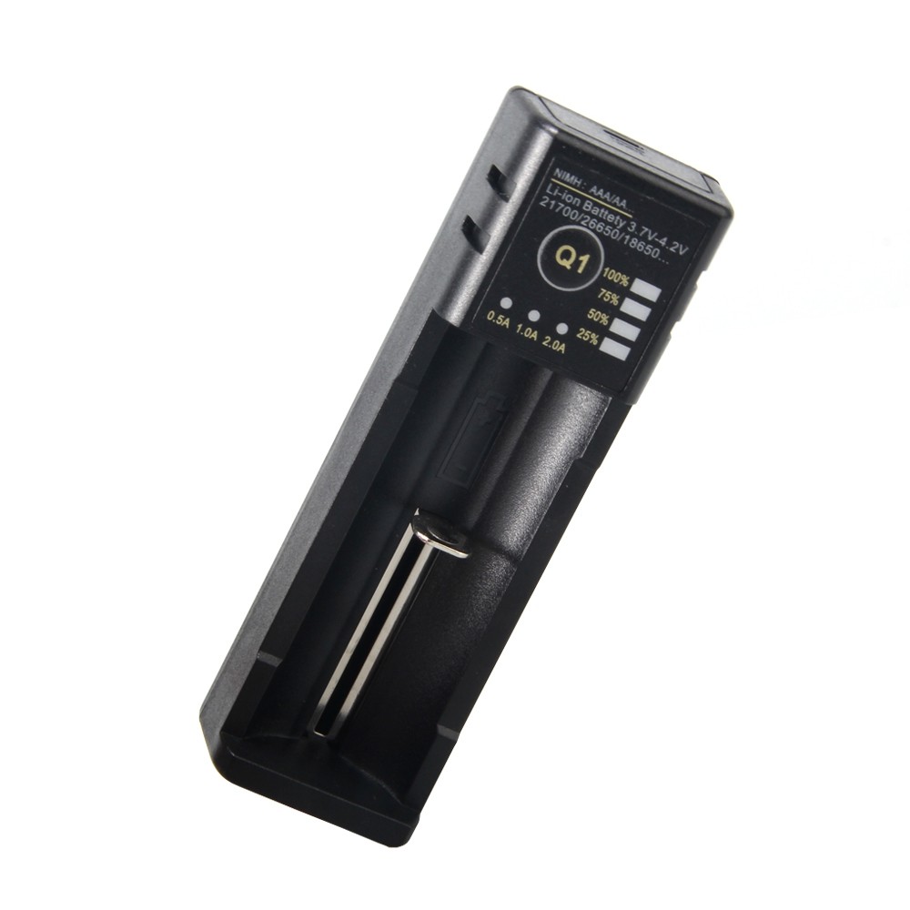 UltraFire Q1 AA / AAA / 18650 / 14500 / 26650 USB Universal Lithium Battery Charger