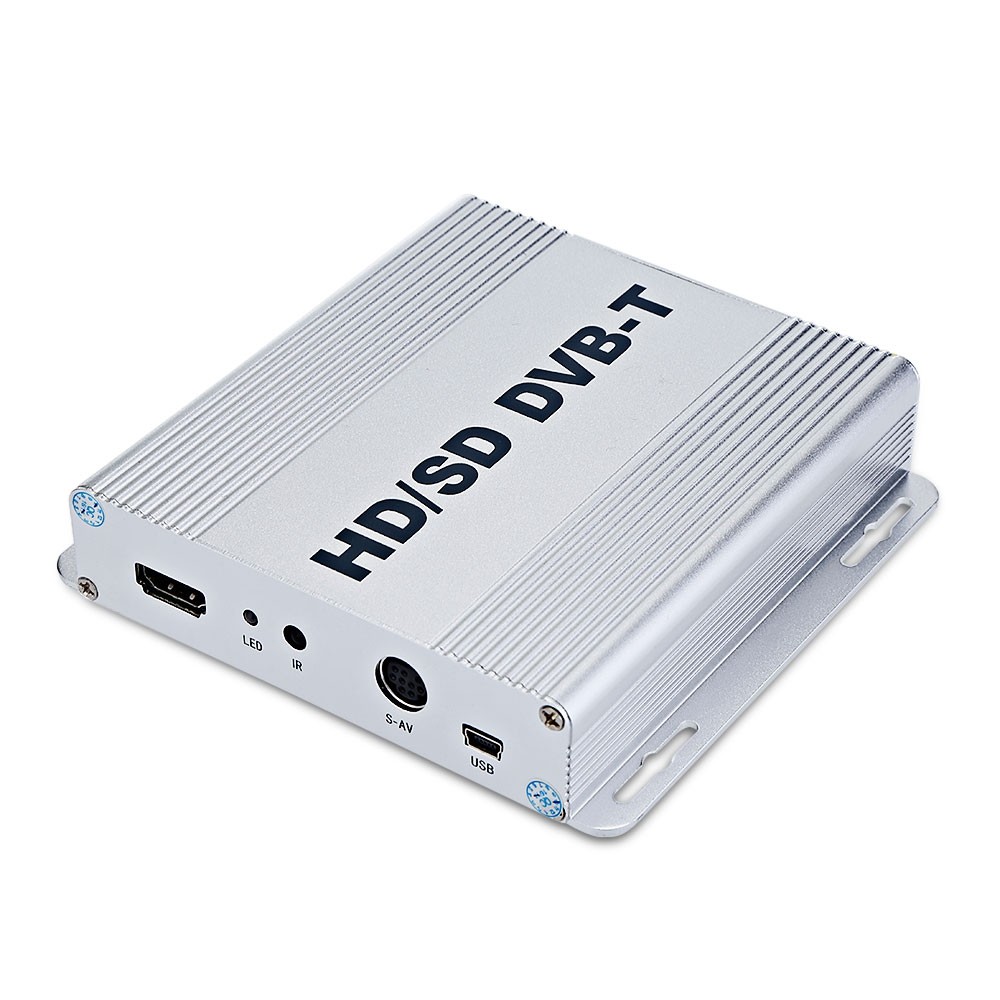 TM99B Car HD / SD DVB-T Digital TV Receiver USB 2.0 Dual Tuners 160km/h High Speed