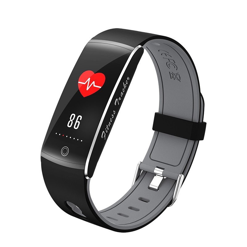 F10  OLED Color Screen Bluetooth Smart Band Bracelet IP68 Waterproof Swim Heart Rate monitor Smartband for Android