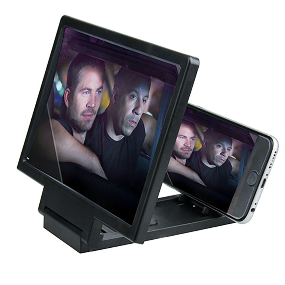 Mobile phone 3D screen magnifier HD video bracket bicycle bracket general automobile bracket