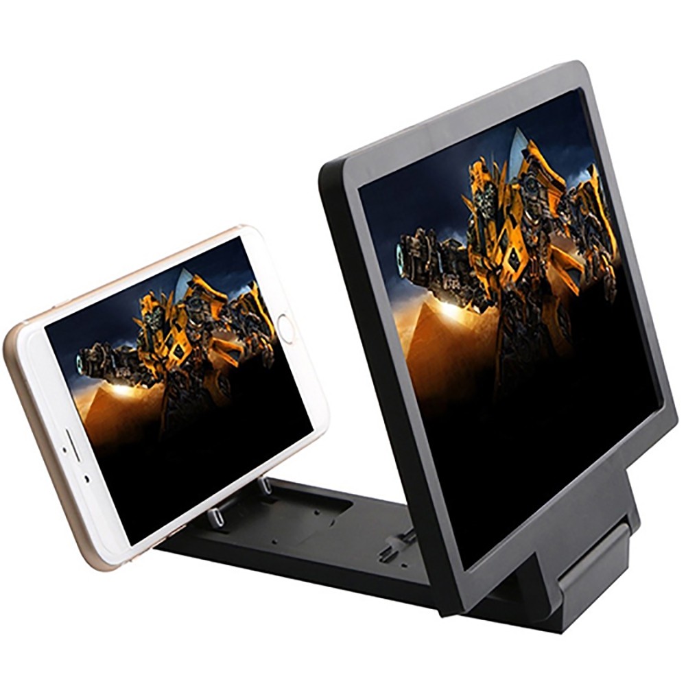 Mobile phone 3D screen magnifier HD video bracket bicycle bracket general automobile bracket