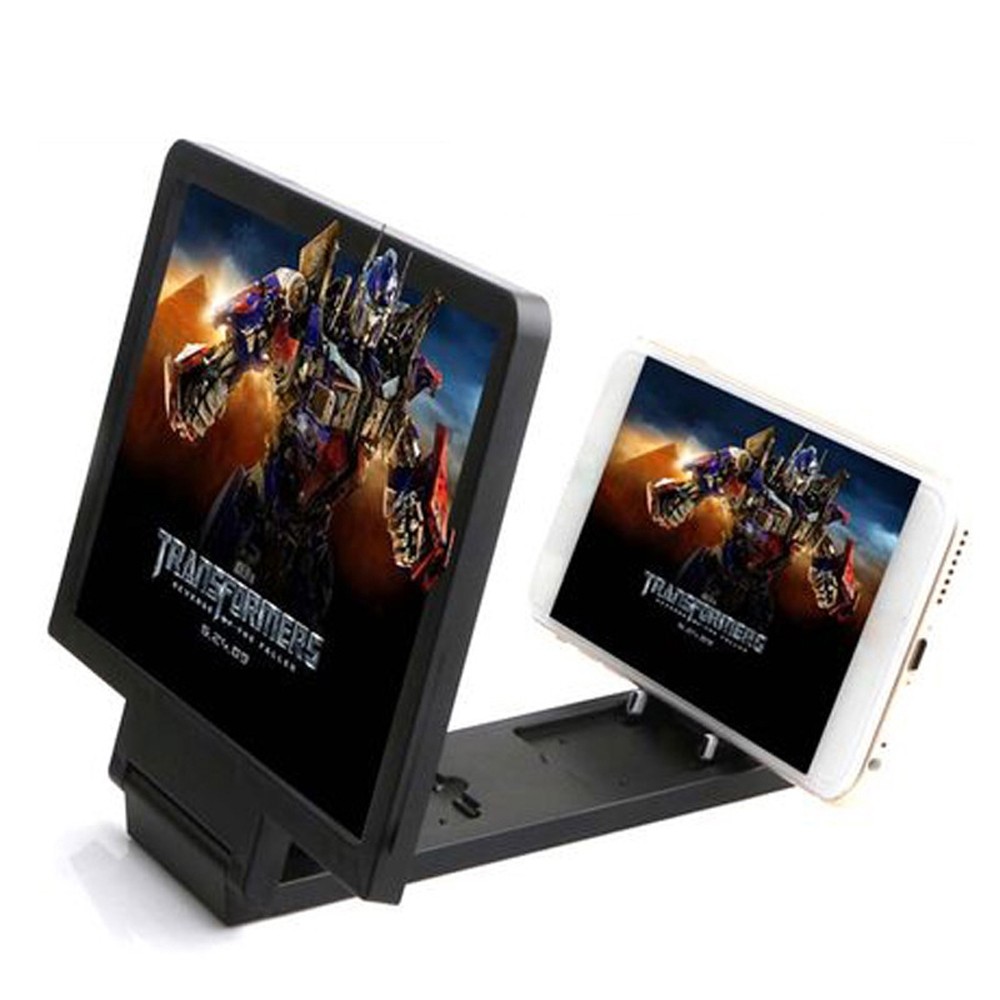 Mobile phone 3D screen magnifier HD video bracket bicycle bracket general automobile bracket