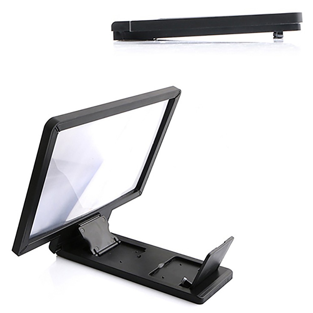 Mobile phone 3D screen magnifier HD video bracket bicycle bracket general automobile bracket