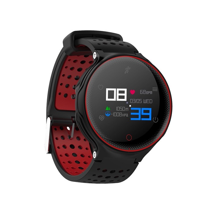 Microwear X2 Plus Smart Watch Bluetooth 4.0 IP68 Waterproof Touch Key Sedentary Reminder Sleep / Heart Rate Monitor Pedometer