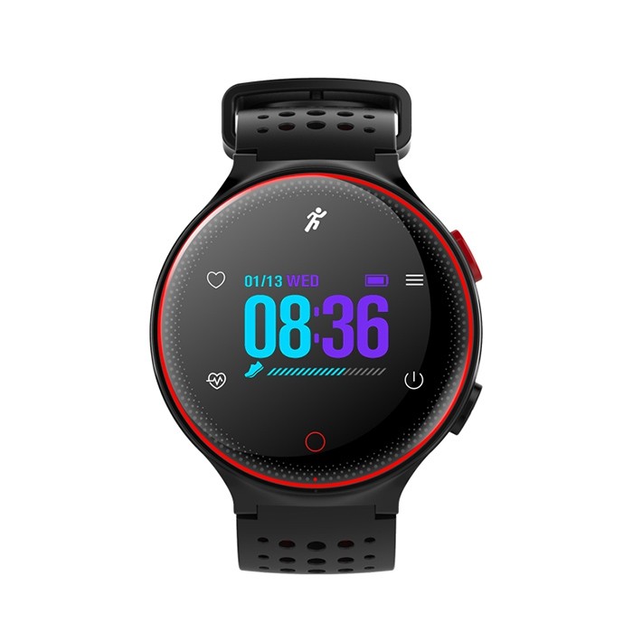 Microwear X2 Plus Smart Watch Bluetooth 4.0 IP68 Waterproof Touch Key Sedentary Reminder Sleep / Heart Rate Monitor Pedometer