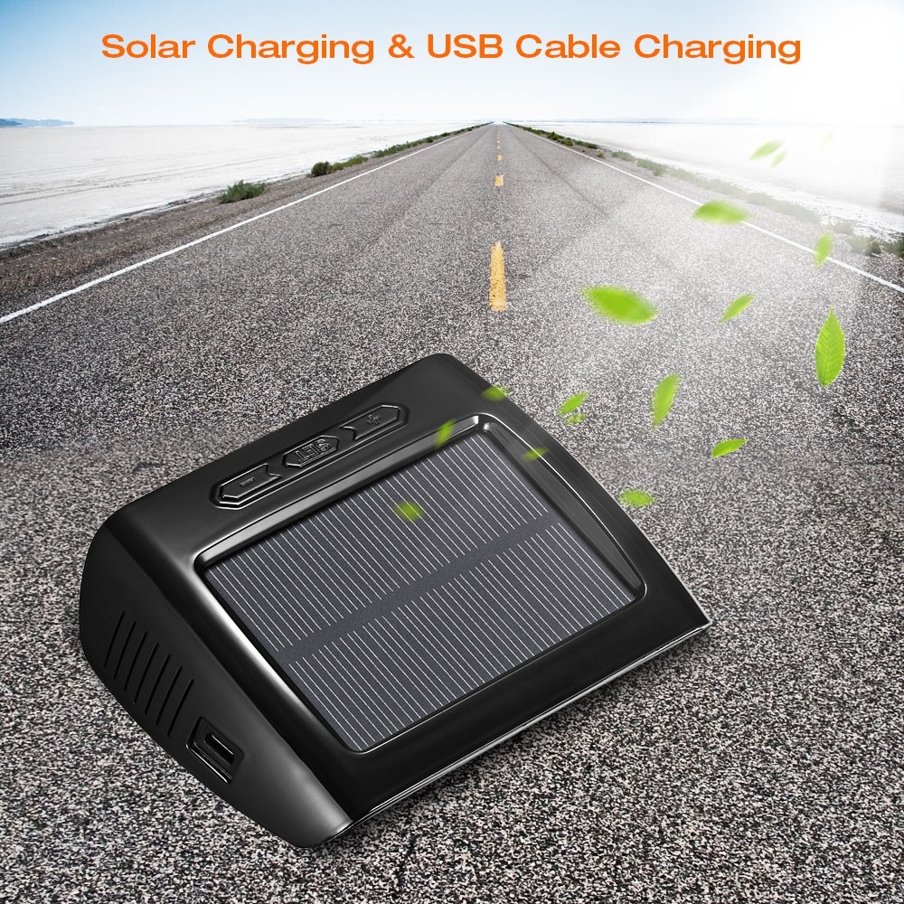 ZEEPIN C200 Tire Pressure Monitoring System Solar TPMS Universal Real-time Tester LCD Screen with 4 External Sensors