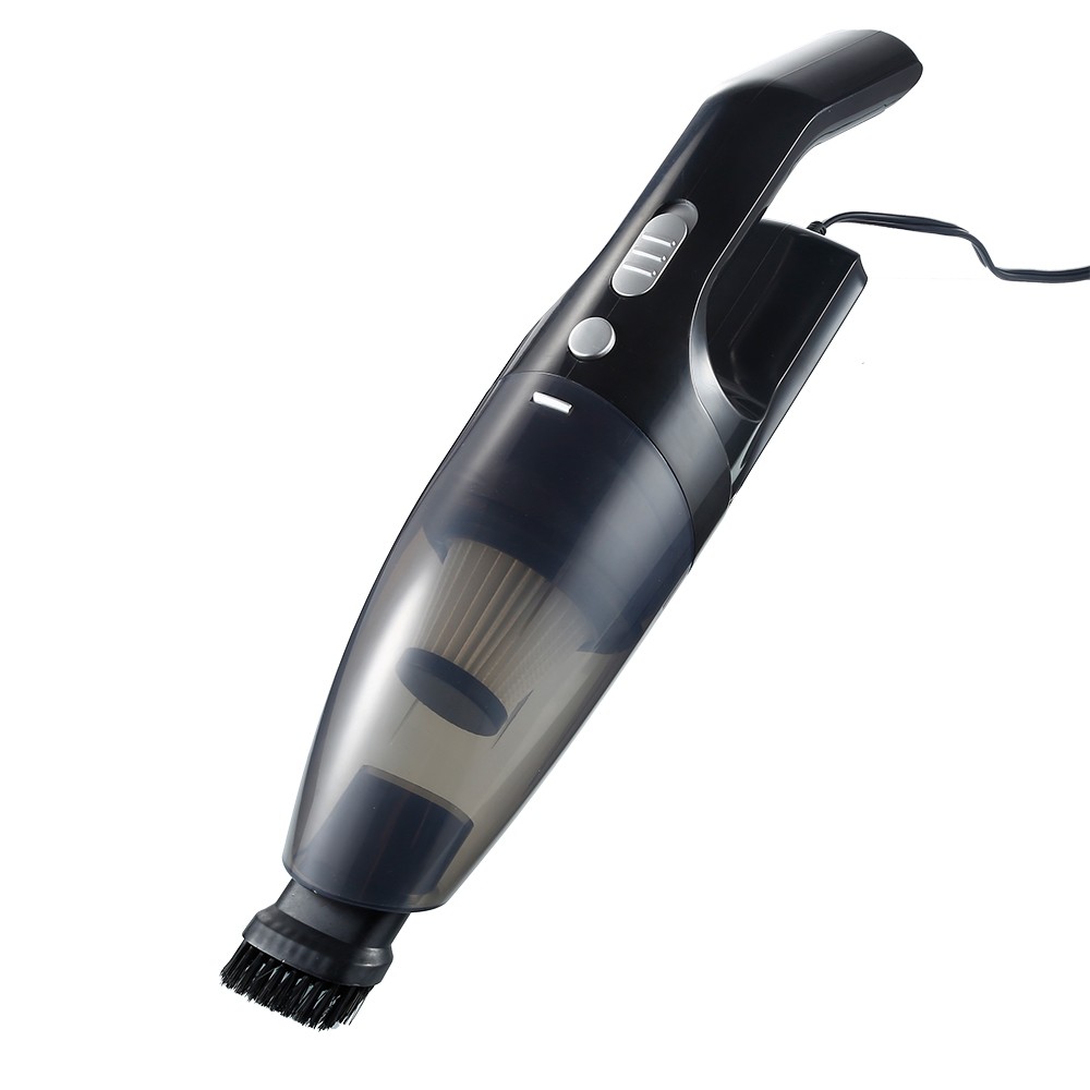 DC 12V 120W Portable Vehicle Vacuum Cleaner Built-in HEPA Filter Strong Suction for Dry Wet Debris