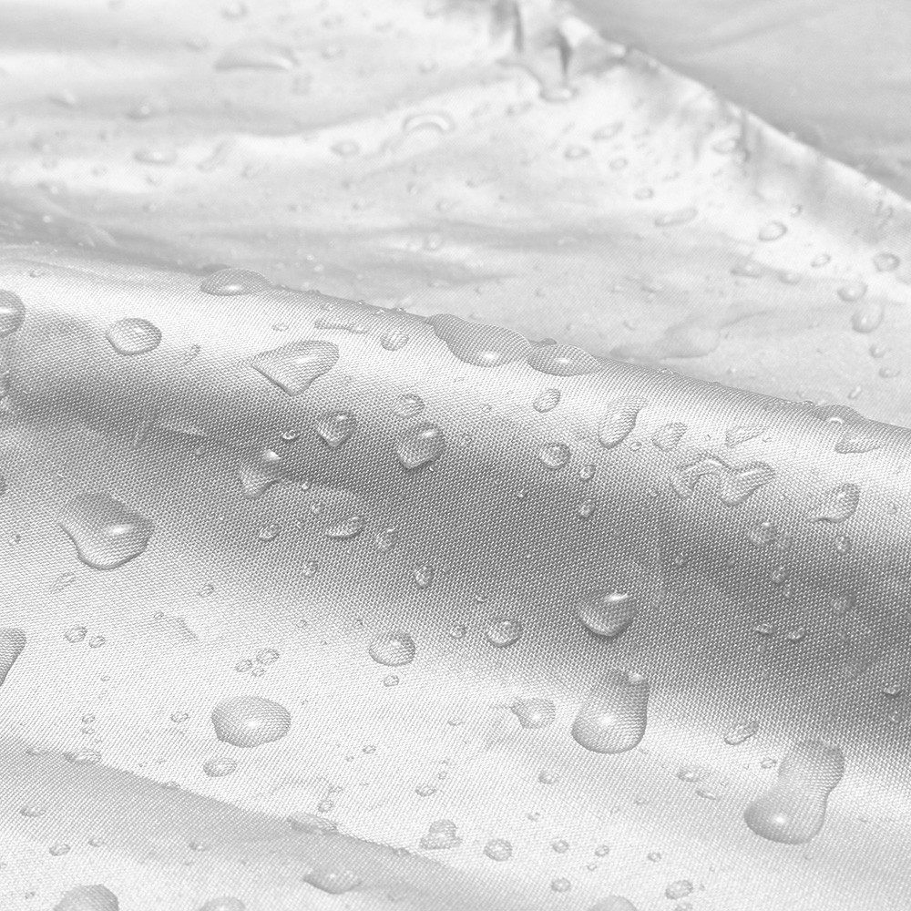 Motorcycle Cover with Windproof Buckle 210D Water-resistant Sunproof Polyester for All Seasons