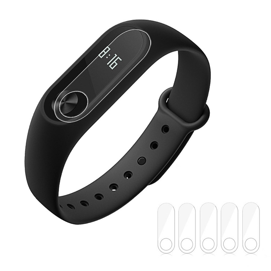 Scratch Resistant High-definition Screen Protective Film for Xiaomi Mi Band 2 5pcs