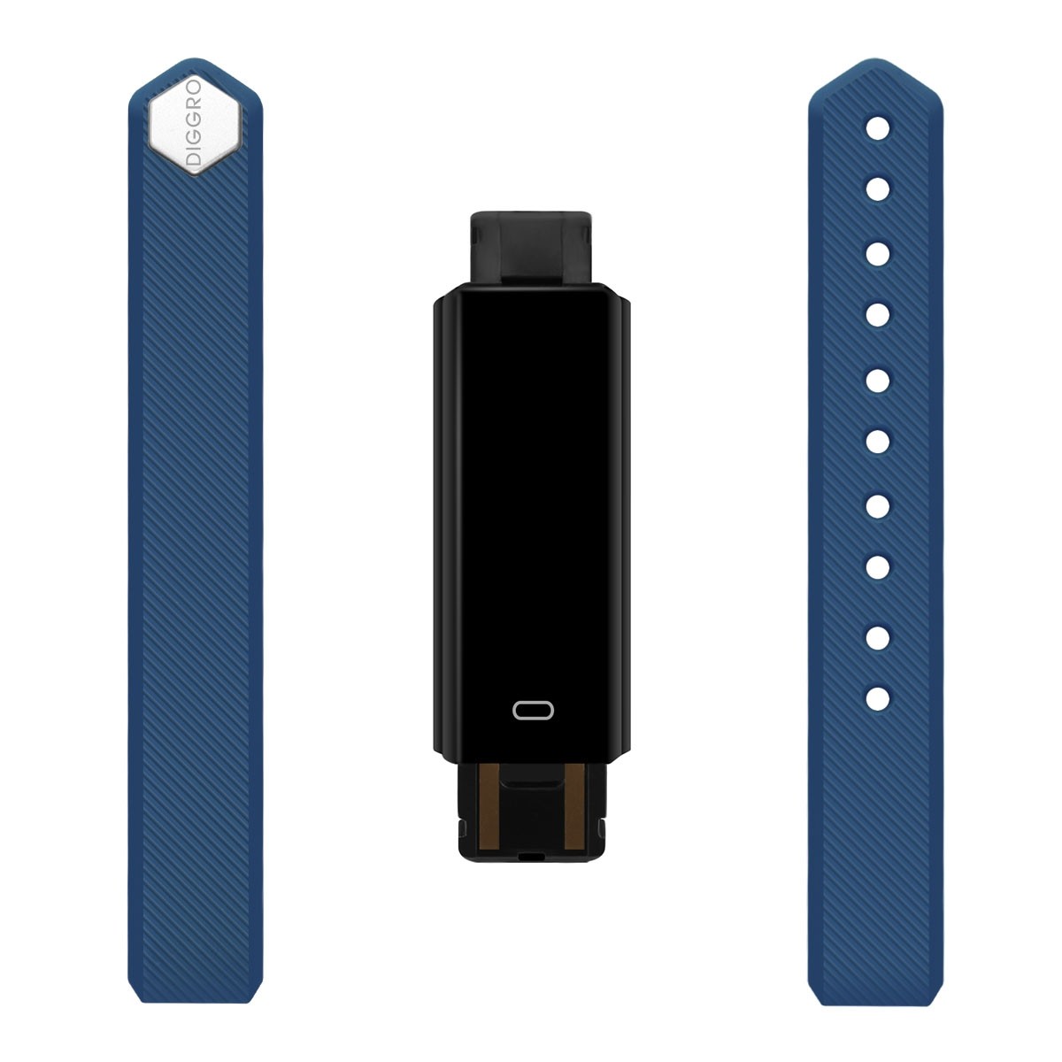 Diggro ID115HR Smart Bracelet Bluetooth 4.0 Pedometer Calorie Sleep Monitor Call/SMS Reminder Sedentary Reminder for Android IOS
