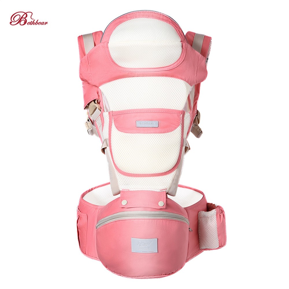 Bethbear Breathable Baby Carrier Mesh and Cotton Material