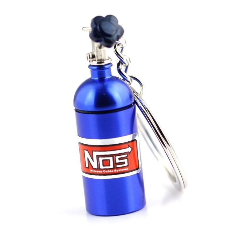 Mini Nitrous Oxide Bottle Turbo Keychain