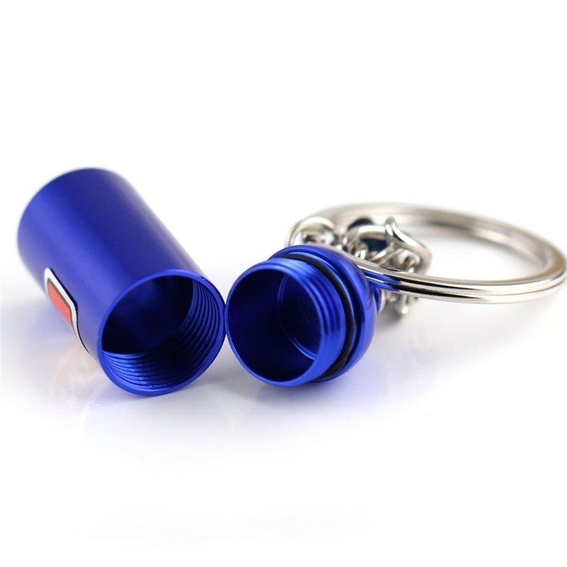 Mini Nitrous Oxide Bottle Turbo Keychain