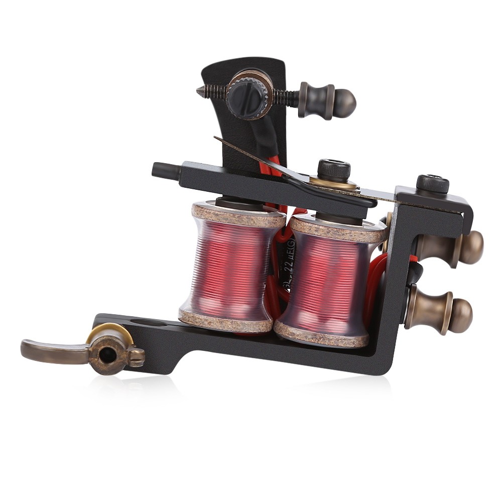 Professional Iron 8 Wrap Coils Electric Tattoo Machine Gun Liner