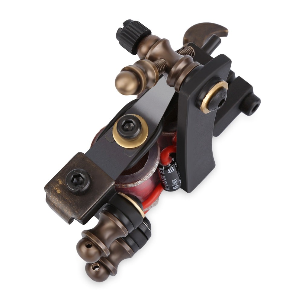 Professional Iron 8 Wrap Coils Electric Tattoo Machine Gun Liner