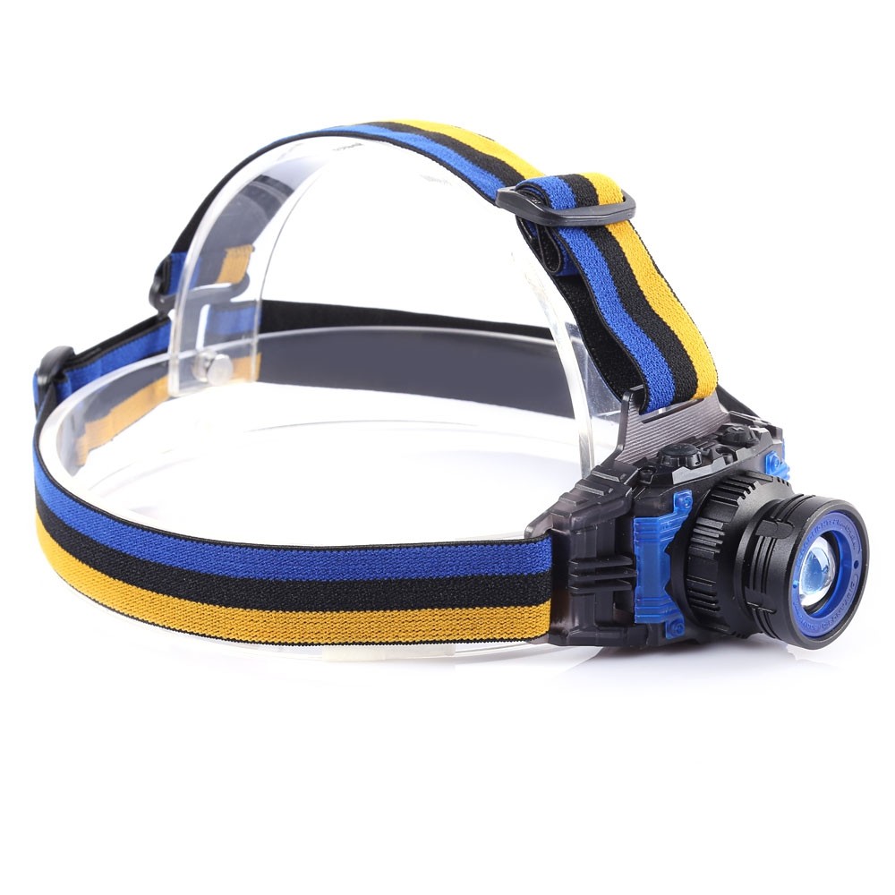 4.2V 3W 500LM Q5 LED Focus Headlamp 3 Modes Rechargeable Zooming Lens Light